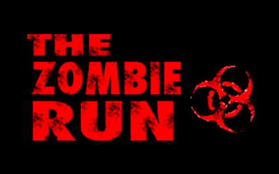 The zombie run logo